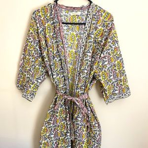 World Market Boho Cloth Robe (Free Size)